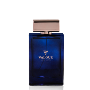 Blue Valour Perfume Bottle