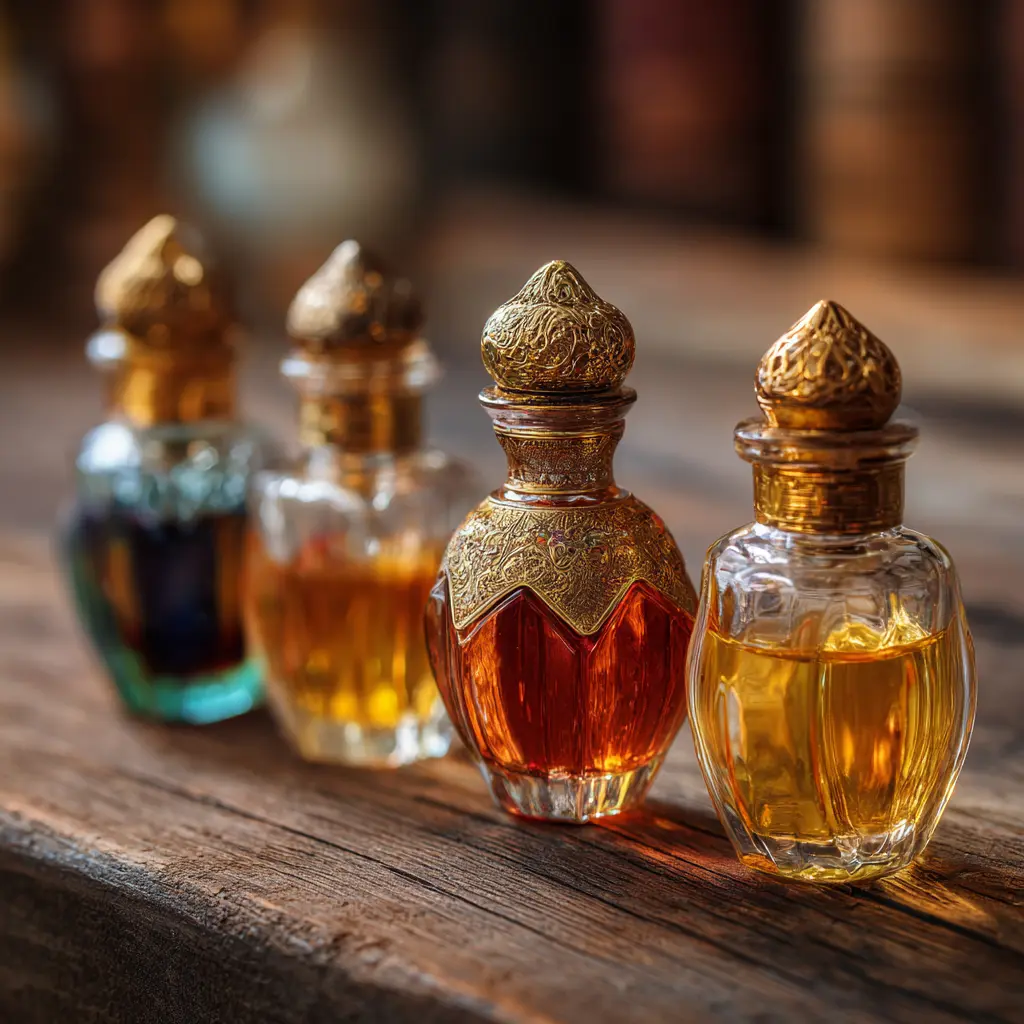 oriental perfume attar bottles
