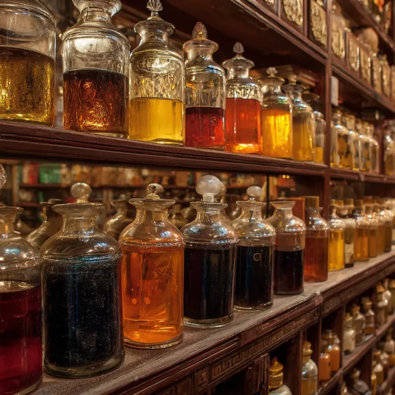 traditional oriental perfume shop