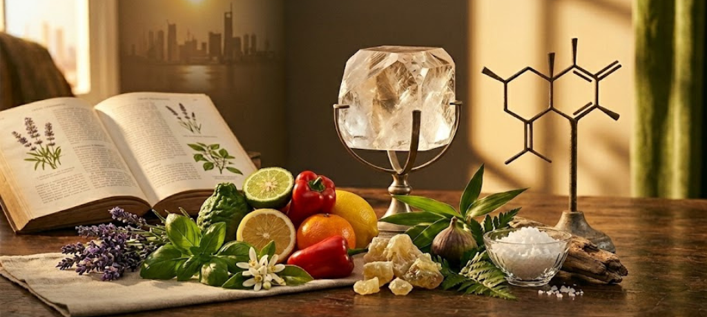 Fresh fragrance notes — brightness, ease, and the intelligence of lightness
