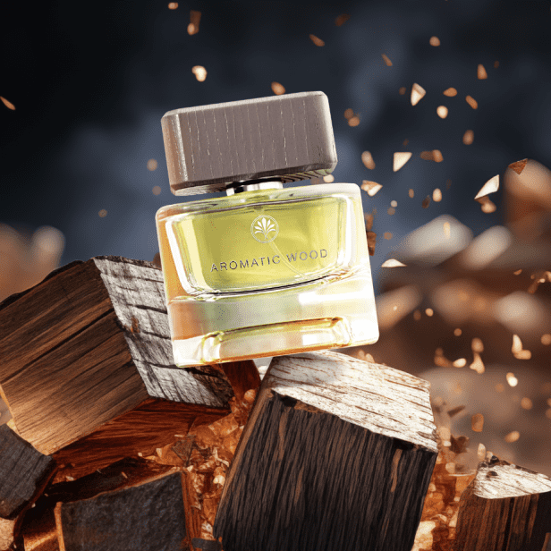 Aromatic Wood Perfume bottle